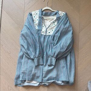 Tuckernuck Blue Striped Dress / size L